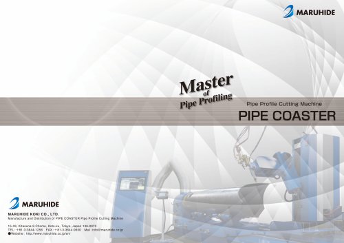 Pipe profile cutting machine - Pipe Coater