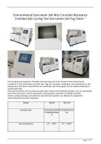 Environmental Instrument Salt Mist Corrosion Resistance Chamber/Salt Cycling Test Instrument Salt Fog Tester “