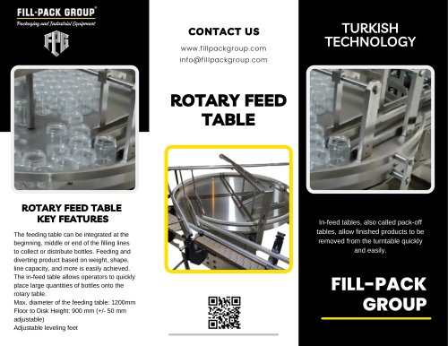 ROTARY FEED TABLE