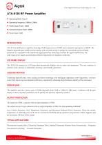 ATA-8126 RF Power Amplifier