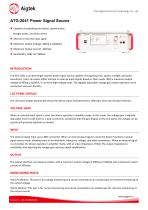 ATG-2041 Power Signal Source