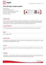 High-voltage amplifier Aigtek ATA-7030 High-Voltage Amplifier