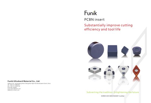 FUNIK CBN cutting insert DCGW