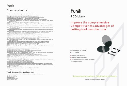 FUNIK PCD blank PCD512W