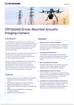 CRY2626G Drone-mounted Acoustic  Imaging Camera