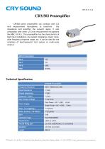 CRY502 preamplifier