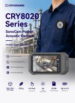 CRYSOUND Acoustic imager CRY8024 SonoCam Brochure
