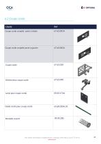 Catalogue de pièces détachées pour convoyeur aérien à câble monorail inox - 27