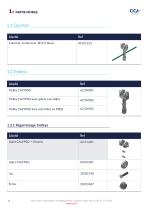 Catalogue de pièces détachées pour convoyeur aérien à câble monorail inox - 6