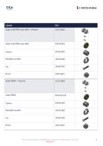 Catalogue de pièces détachées pour convoyeur aérien à câble monorail inox - 7