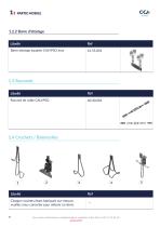 Catalogue de pièces détachées pour convoyeur aérien à câble monorail inox - 8