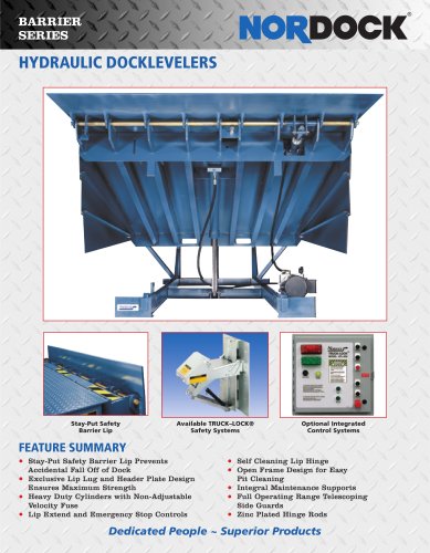 BARRIER™ Series - Hydraulic Dock Leveler