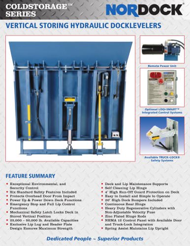 COLDSTORAGE™ Series - Vertical Storing