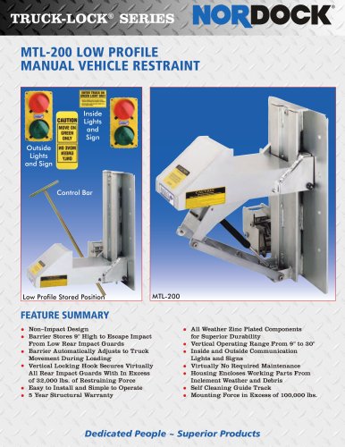 TRUCK-LOCK® Series - MTL-200