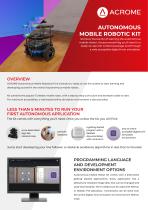 Mobile Automous Mobile Robotic Kit