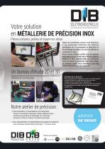 Brochure Métallerie de précision inox - 1