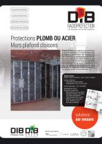 Protections PLOMB OU ACIER Murs plafond cloisons - 1