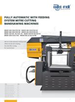 Fully Automatic With Feeding System Mitre Cutting Bandsawing Machines