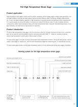 Foil High Temperature Strain Gage