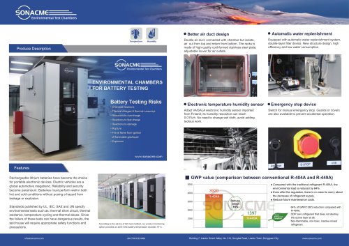 Climatic test chamber ST/800/40/EP