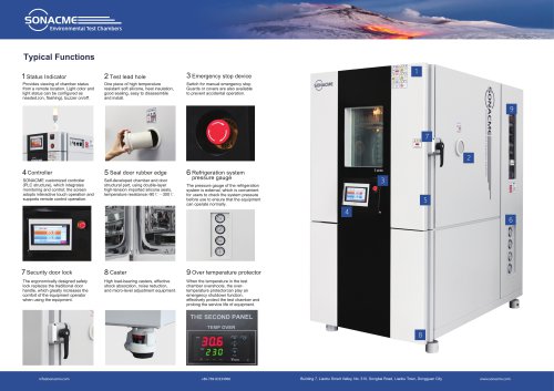 Humidity and temperature test chamber ST-600-70(H)