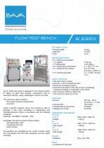 FLOW TEST BENCH