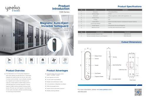 Yeeka 1509 Series IoT Lock_Product page_EN