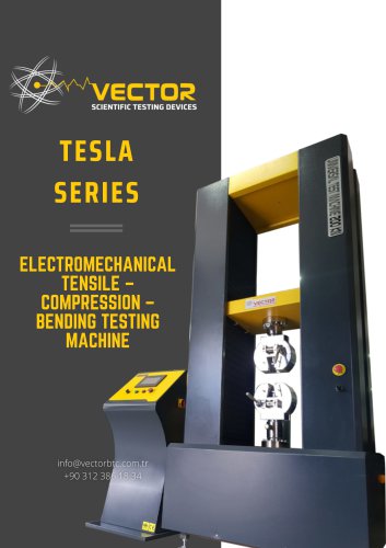 ELECTROMECHANİCAL TENSİLE – COMPRESSİON – BENDİNG TESTING MACHINE