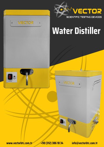 WATER DISTILLER