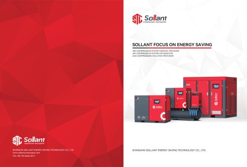 Sollant Air Compressor Screw compressor 185HP