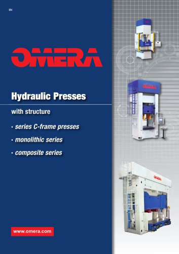 Hydraulic presses Catalogue