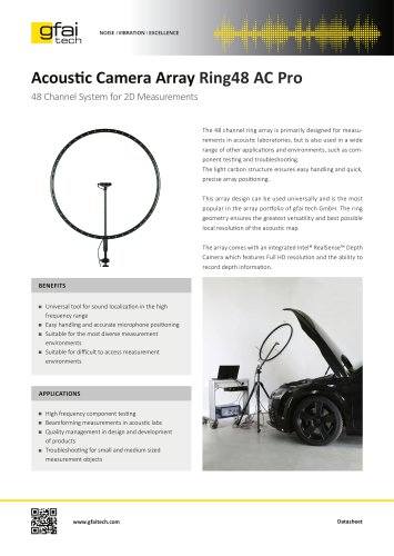 Acoustic Camera Ring 48 AC Pro