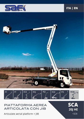 AERIAL WORK PLATFORM HEIGHT 20 METER - ARTICULATED