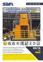 ASCENSEUR INDUSTRIEL DELTA AS ATEX (ZONES 0,1 ET 2) - 1