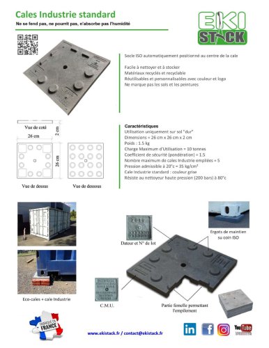 Cales Industrie standard