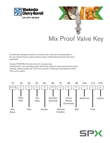 Mix Proof Valve Key