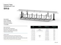 Extru extrusion line tilting table EXT-TT series