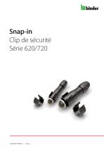 Snap-in Clip de sécurité - 1