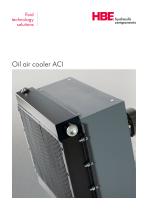 Refroidisseurs Air/Huile ACI - 1