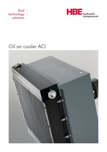 Refroidisseurs Air/Huile ACI