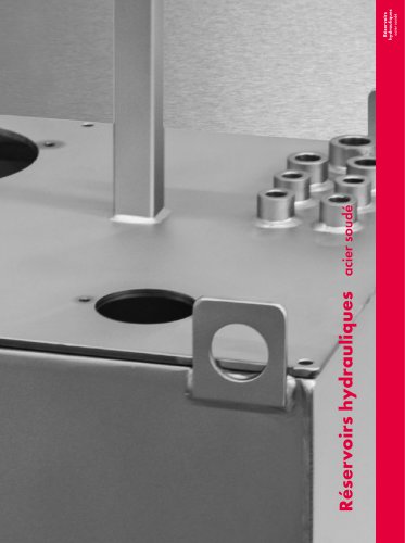 Réservoirs hydrauliques aciers soudés