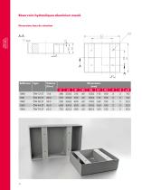 Réservoirs hydrauliques aluminium moulé - 12
