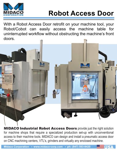 Robot Access Door