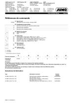 Electrodes redox simples / doubles JUMO - 3