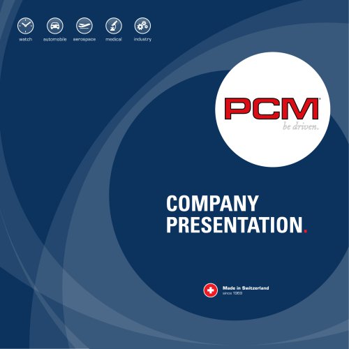 PCM COMPANY PRESENTATION.