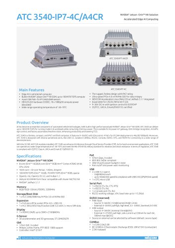 ATC 3540-IP7-4C/-AI4CR datasheet