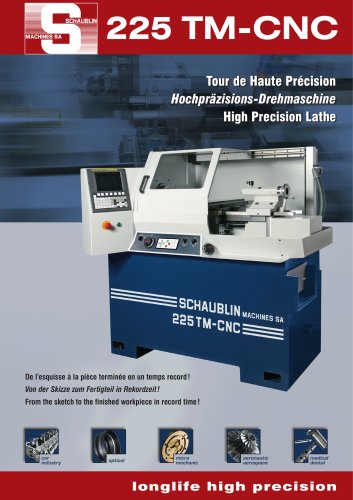 High Precision Lathe 225 TM-CNC