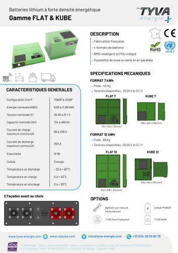 Brochure FLAT & KUBE