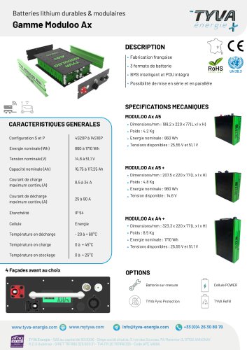 Brochure Gamme Ax