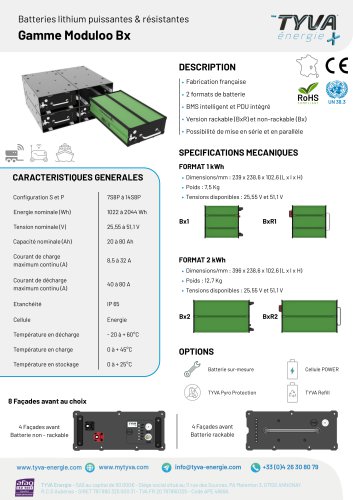 Brochure Gamme Bx